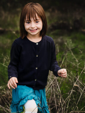 precious child smiling
